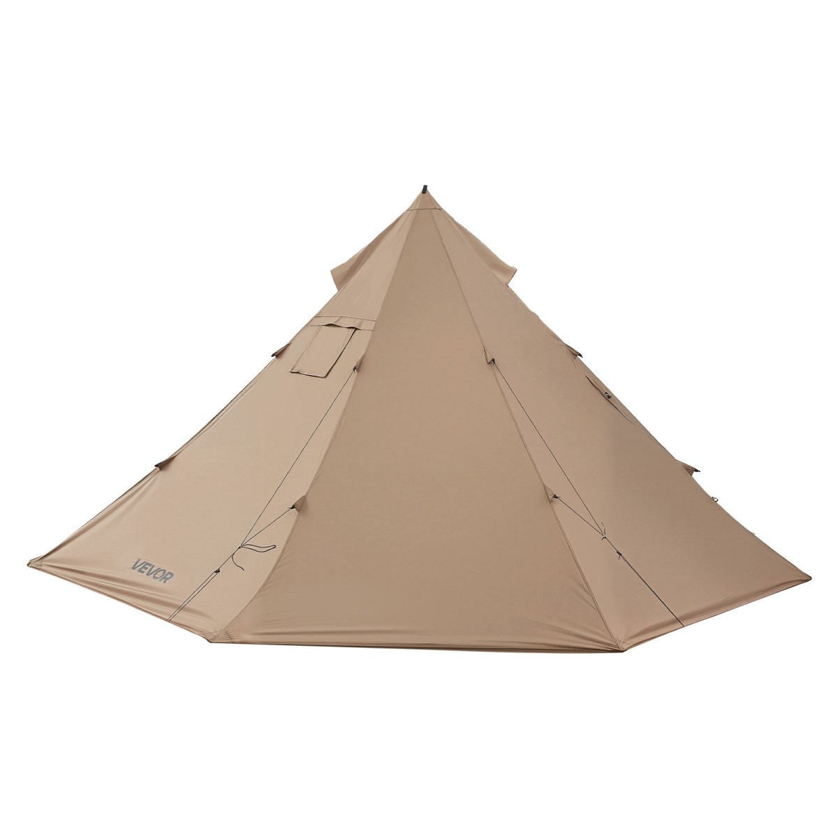VEVOR Hot Tent για 4 Άτομα, Camping Tipi Hot Tents with Stove Jack & Inner Tent, Φορητές χειμερινές σκηνές κάμπινγκ με Snow Skint, Εύκολη ρύθμιση, Αδιάβροχες σκηνές καταφυγίου 4 εποχών για ψάρεμα backpacking