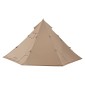 VEVOR Hot Tent για 4 Άτομα, Camping Tipi Hot Tents with Stove Jack & Inner Tent, Φορητές χειμερινές σκηνές κάμπινγκ με Snow Skint, Εύκολη ρύθμιση, Αδιάβροχες σκηνές καταφυγίου 4 εποχών για ψάρεμα backpacking
