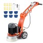 Ρυθμιζόμενο μηχάνημα μύλος δαπέδου VEVOR 10"/25,4 cm Walk-Behind Polisher 3.0HP