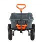 VEVOR Poly Garden Dump Cart Heavy-ty Yard Carts and Wagons 800 lbs/363,6 kg 10"/25,4 cm Ελαστικά