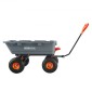 VEVOR Poly Garden Dump Cart Heavy-ty Yard Carts and Wagons 800 lbs/363,6 kg 10"/25,4 cm Ελαστικά