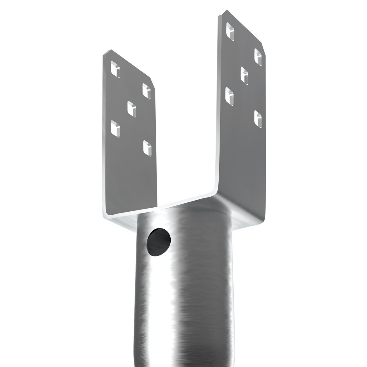 VEVOR No Dig Ground Anchor, 4 Pack 3,94 x 2,76 x 27,56 in/10 x 7 x 70 cm Βίδα DIY σε Post Stake, Περιλαμβάνει 6 Lag Bots & μια ράβδο, βαρέως τύπου ατσάλινη βάση στήριξης, ιδανική για ταχυδρομικές θέσεις και φράχτη