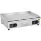 Εμπορική ηλεκτρική σχάρα VEVOR, 725 x 400 mm, 4400W, Ρυθμιζόμενος έλεγχος θερμοκρασίας 50-300°C, Πλήρης επίπεδη επιφάνεια ψησταριάς από ανοξείδωτο ατσάλι με 2 σπάτουλες και 2 βούρτσες, για μπριζόλα και τηγανίτα (ΧΩΡΙΣ ΠΙΣΩ)