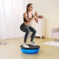 VEVOR Half Exercise Ball Trainer, 23 ιντσών Balance Ball Trainer, 660lbs Capacity Stability Ball, Yoga Ball with Resistance Bands & Foot Pump, Strength Fitness Ball for Home Gym, Full Body Workout, Μπλε