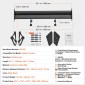 VEVOR Universal Rear Spoiler GT Style Adjustable Trunk Wing Car Racing 53,1"/135 cm