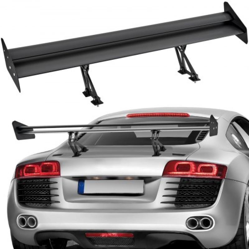 VEVOR Universal Rear Spoiler GT Style Adjustable Trunk Wing Car Racing 53,1"/135 cm