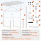 Βάση VEVOR Goat & Sheep, 47x23 ιντσών Livestock Stand, Μεταλλική βάση για άρμεγμα και κούρεμα ζώων 21" έως 33" Ρυθμιζόμενο ύψος, με κεφαλή και βρόχο μύτης, βάρος φόρτωσης 500lbs, λευκό