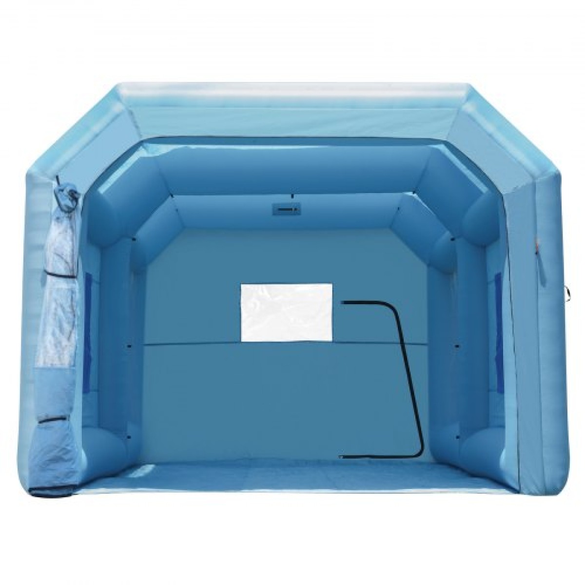 Φουσκωτός θάλαμος βαφής VEVOR, 21 x 13,5 x 9,8 ft/6,4 x 4,1 x 3 m Φουσκωτός θάλαμος ψεκασμού, με ισχυρό ανεμιστήρα και σύστημα φίλτρου αέρα 1100 W, φορητός θάλαμος βαφής αυτοκινήτου για μεσαίου μεγέθους οχήματα, βαφή μεγάλων επίπλων