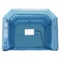 Φουσκωτός θάλαμος βαφής VEVOR, 21 x 13,5 x 9,8 ft/6,4 x 4,1 x 3 m Φουσκωτός θάλαμος ψεκασμού, με ισχυρό ανεμιστήρα και σύστημα φίλτρου αέρα 1100 W, φορητός θάλαμος βαφής αυτοκινήτου για μεσαίου μεγέθους οχήματα, βαφή μεγάλων επίπλων