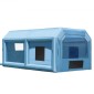 Φουσκωτός θάλαμος βαφής VEVOR, 21 x 13,5 x 9,8 ft/6,4 x 4,1 x 3 m Φουσκωτός θάλαμος ψεκασμού, με ισχυρό ανεμιστήρα και σύστημα φίλτρου αέρα 1100 W, φορητός θάλαμος βαφής αυτοκινήτου για μεσαίου μεγέθους οχήματα, βαφή μεγάλων επίπλων