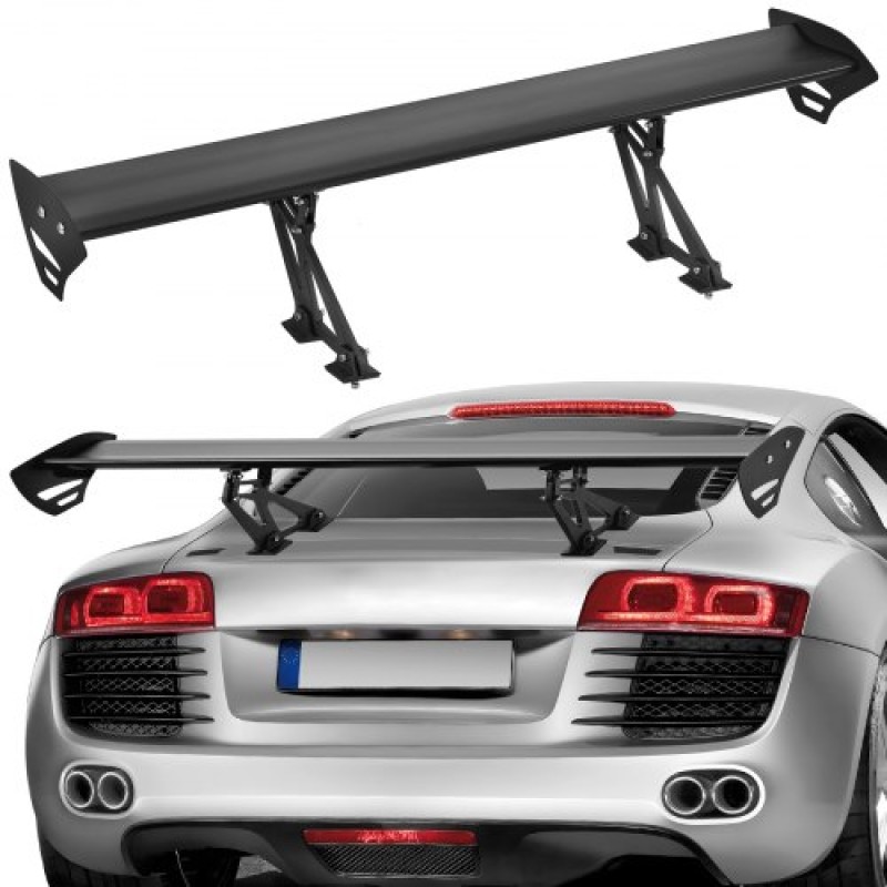VEVOR Universal Rear Spoiler GT Style Adjustable Trunk Wing Car Racing 43,3"/110 cm