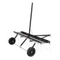 VEVOR Tow Behind Dethatcher, 48 ιντσών Tow Dethatcher με 24 Spring Steel Tines, Lawn Dethatcher Rake για ATV ή Mower, Tow Behind Lawn Rake with Lift Handle for Garden Farm Grass