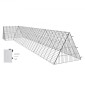 VEVOR Chicken Tunnels, 157,5 x 39,4 x 24,2 ίντσες (ΜxΠxΥ) Σήραγγες κοτόπουλου για αυλή, φορητές σήραγγες κοτόπουλου για εξωτερικό με γωνιακό πλαίσιο, κοτέτσι, κατάλληλο για κοτόπουλα, πάπιες, κουνέλια
