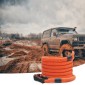 VEVOR 1" (2,54 cm) x 20'/6,1 m Kinetic Recovery Tow Rope 38.000 lbs/17.237,5 kg, Heavy-Duty Off Road Snatch Strap, Extreme Duty 30% Elasticity Energy Snatch Strap for Jeep Car SuV Truck ATV
