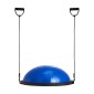 VEVOR Half Exercise Ball Trainer, 26 ιντσών Balance Ball Trainer, 1500lbs Capacity Stability Ball, Yoga Ball with Resistance Bands & Foot Pump, Strength Fitness Ball for Home Gym Workout Full Body, Μπλε