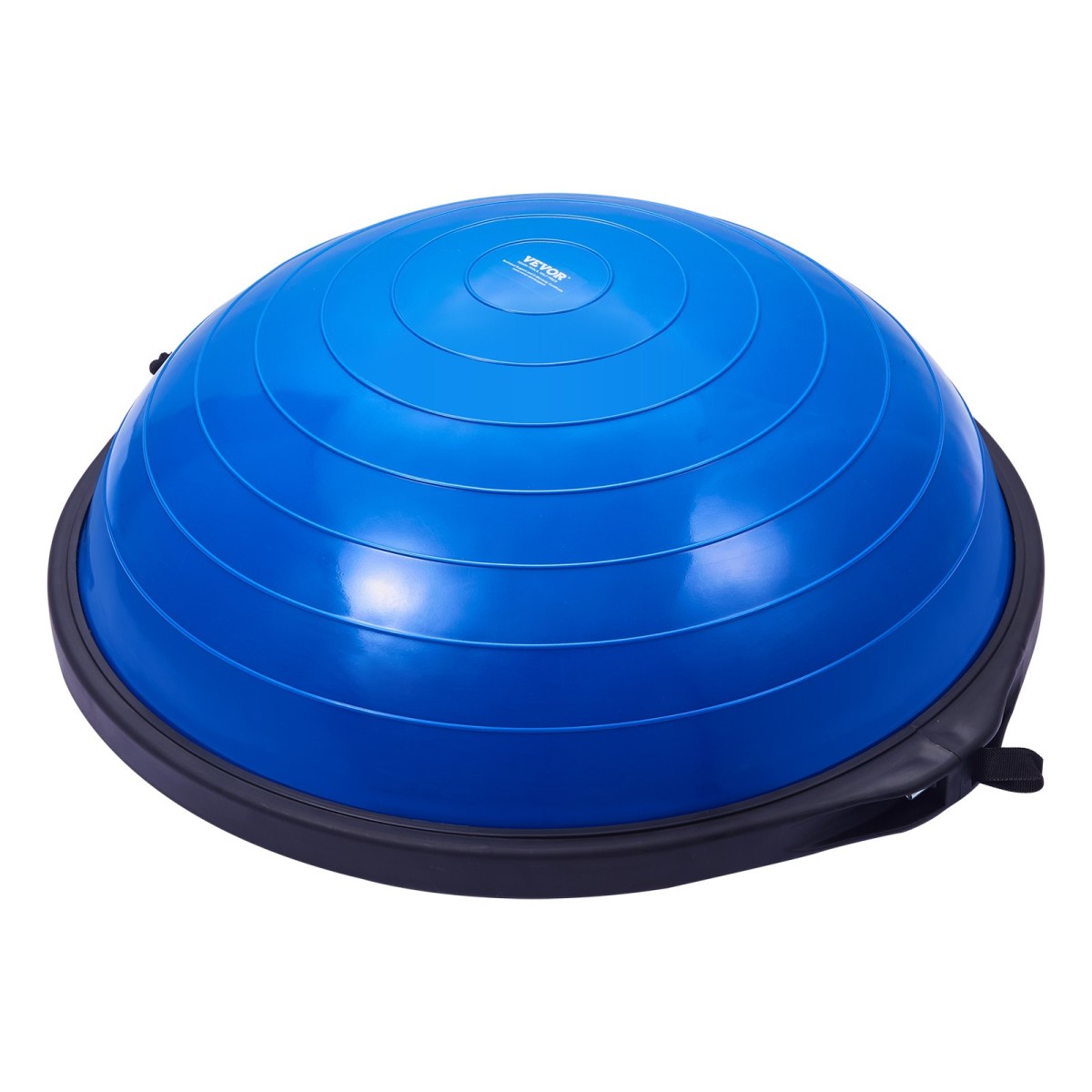 VEVOR Half Exercise Ball Trainer, 26 ιντσών Balance Ball Trainer, 1500lbs Capacity Stability Ball, Yoga Ball with Resistance Bands & Foot Pump, Strength Fitness Ball for Home Gym Workout Full Body, Μπλε