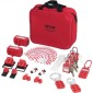 VEVOR Electrical Lockout Tagout Kit, 47 PCS Safety Loto Kit Περιλαμβάνει λουκέτα, λαβές, ετικέτες, νάιλον δεσίματα, κλείδωμα βυσμάτων, κλείδωμα διακόπτη κυκλώματος και τσάντα μεταφοράς, για βιομηχανική, ηλεκτρική ενέργεια