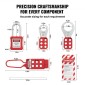 VEVOR Electrical Lockout Tagout Kit, 47 PCS Safety Loto Kit Περιλαμβάνει λουκέτα, λαβές, ετικέτες, νάιλον δεσίματα, κλείδωμα βυσμάτων, κλείδωμα διακόπτη κυκλώματος και τσάντα μεταφοράς, για βιομηχανική, ηλεκτρική ενέργεια