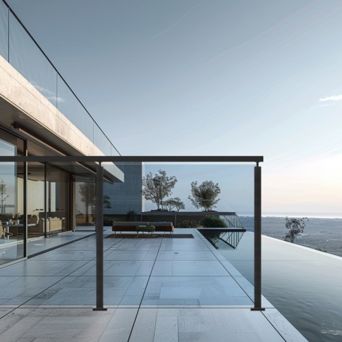 Σφιγκτήρας VEVOR Glass, 35,83" Στήριγμα κιγκλίδωμα από γυαλί ύψους για 0,39" -0,47" Πάχος σκληρυμένο γυαλί, 304 ανοξείδωτο ατσάλι Σφιγκτήρας τοποθέτησης, γυάλινο στήριγμα ραφιού για μπαλκόνι, κήπο, κατάστρωμα, σκάλα, μαύρο