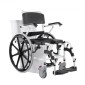 Αναπηρική καρέκλα ντους VEVOR 17,5 ιντσών/44,5 cm Aloy Commode Αναπηρική καρέκλα μπάνιου για άτομα με ειδικές ανάγκες