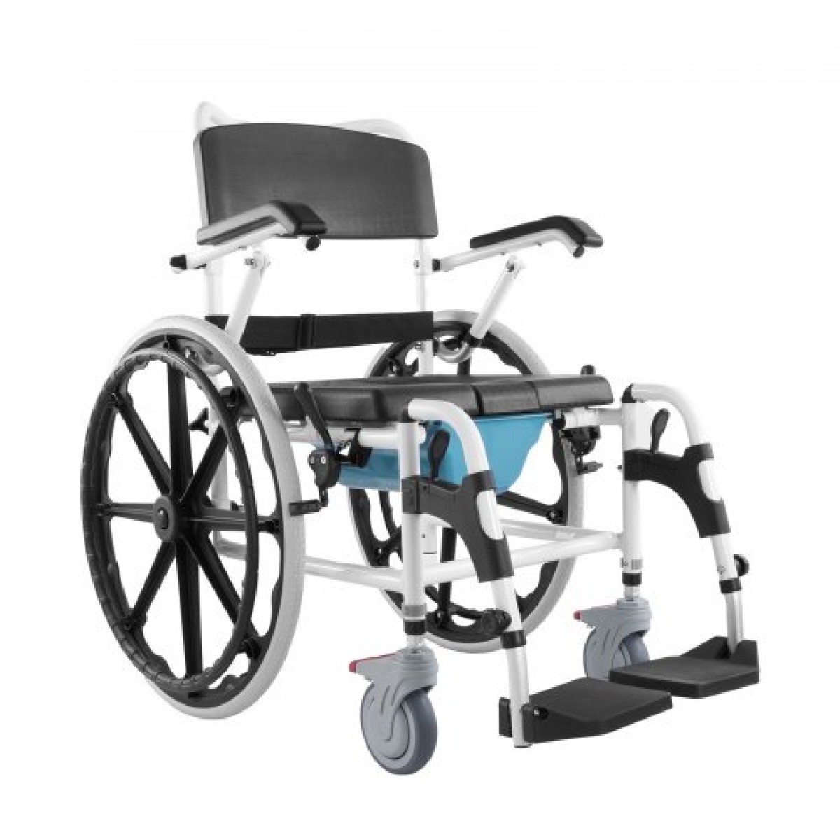 Αναπηρική καρέκλα ντους VEVOR 17,5 ιντσών/44,5 cm Aloy Commode Αναπηρική καρέκλα μπάνιου για άτομα με ειδικές ανάγκες