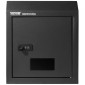 VEVOR Through The Door Key Drop Box, Heavy Duty Steel Through the Door Mailbox with 12" Combination Lock, Mail Drop Box, Μαύρο