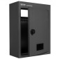 VEVOR Through The Wall Drop Box 31,8x16x42,9 cm Γραμματοκιβώτιο με Κλειδαριά Κωδικού Μαύρο