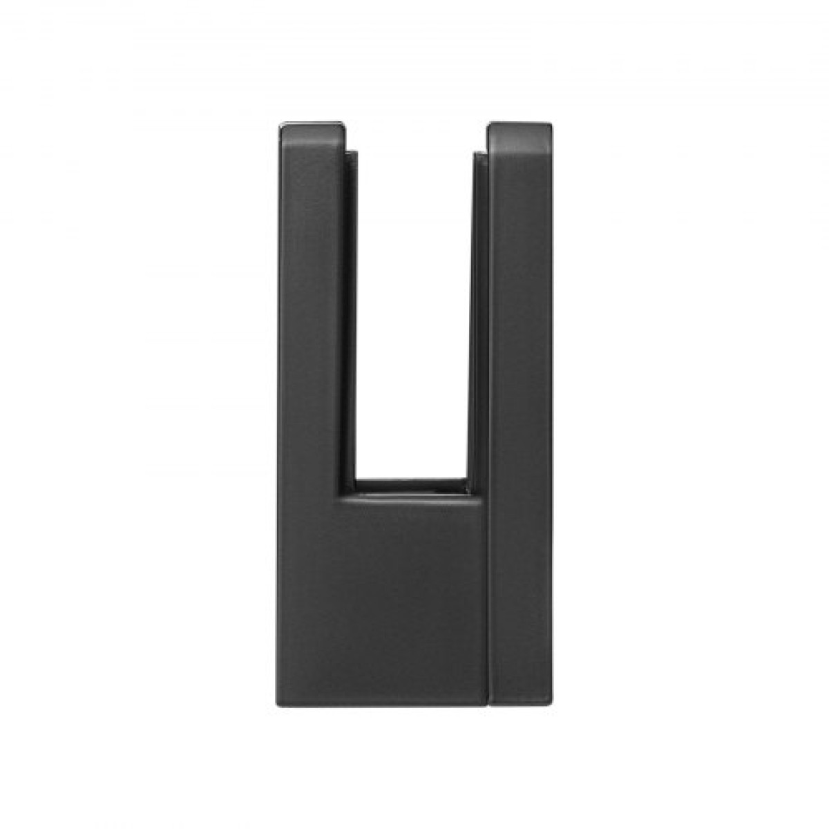 VEVOR Glass Clamp 40 PCS Τετράγωνο στήριγμα κιγκλιδώματος για 0,31"-0,47" (0,8-1,2 cm) Γυάλινο μαύρο
