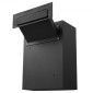 VEVOR Through The Wall Drop Box, Heavy Duty Steel Through the Wall Mailbox with 2,8-7,9" 13" Combination Lock, 13x7x17" Mail Drop Box, Μαύρο