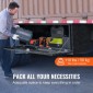 VEVOR Underbody Truck Box, 60" x 24" x 24" Pickup Storage Box, Heavy Duty Diamond Plate Tool Box με κλειδαριά και κλειδιά, Αδιάβροχο κουτί αποθήκευσης τρέιλερ με μάνταλο T-handle για φορτηγό, φορτηγό, ρυμουλκούμενο