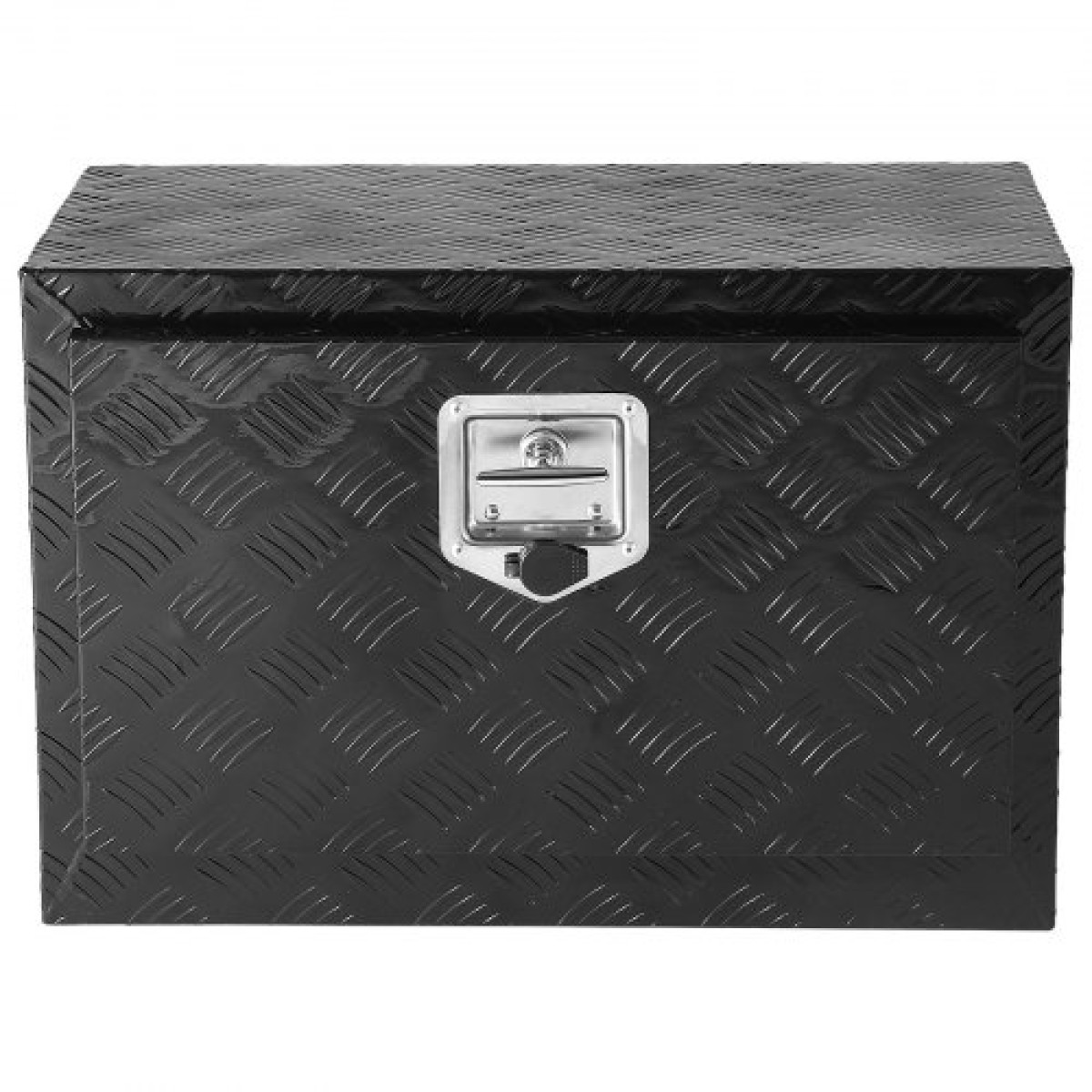 VEVOR Underbody Truck Box, 24" x 12" x 14" Pickup Storage Box, Heavy Duty Diamond Plate Tool Box με κλειδαριά και κλειδιά, Αδιάβροχο κουτί αποθήκευσης τρέιλερ με μάνταλο T-handle για φορτηγό, φορτηγό, ρυμουλκούμενο