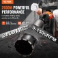 Μηχάνημα τρυπανιού VEVOR Core 2,03-18 cm Dia 2600W Handheld and Stand Core Drill Rig