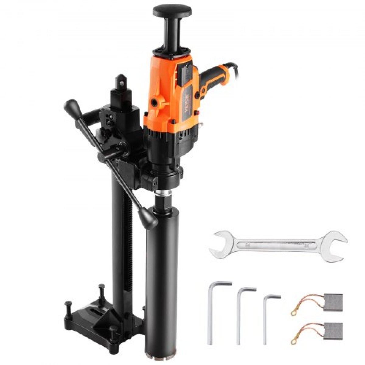 Μηχάνημα τρυπανιού VEVOR Core 2,03-18 cm Dia 2600W Handheld and Stand Core Drill Rig