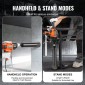 Μηχάνημα τρυπανιού VEVOR Core 2,03-18 cm Dia 2600W Handheld and Stand Core Drill Rig