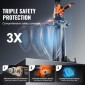Μηχάνημα τρυπανιού VEVOR Core 2,03-18 cm Dia 2600W Handheld and Stand Core Drill Rig