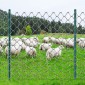 Στύλος φράχτη VEVOR 4 πόδια, μεταλλικοί στύλοι βαρέως τύπου U-Channel 10 πακέτων, στιβαροί ατσάλινοι φράχτες για αυλή κήπου, γκαζόν, αγροκτήματα και συρμάτινη περίφραξη εξωτερικού χώρου, πράσινο