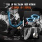 Αεροσυμπιεστής VEVOR, 20 Gallon Steel Tank, 4HP 10,6 CFM@90 PSI Oil Free Air Compressor & Max.Πίεση 125 PSI, 78dB Ultra Quiet φορητός συμπιεστής, για επισκευή αυτοκινήτων, φούσκωμα ελαστικών, βαφή με σπρέι