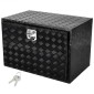 VEVOR Underbody Truck Box, 36" x 24" x 24" Pickup Storage Box, Heavy Duty Aluminium Diamond Plate Tool Box με κλειδαριά και κλειδιά, Αδιάβροχο κουτί αποθήκευσης τρέιλερ με μάνταλο T-Handle για φορτηγό, φορτηγό, ρυμουλκούμενο
