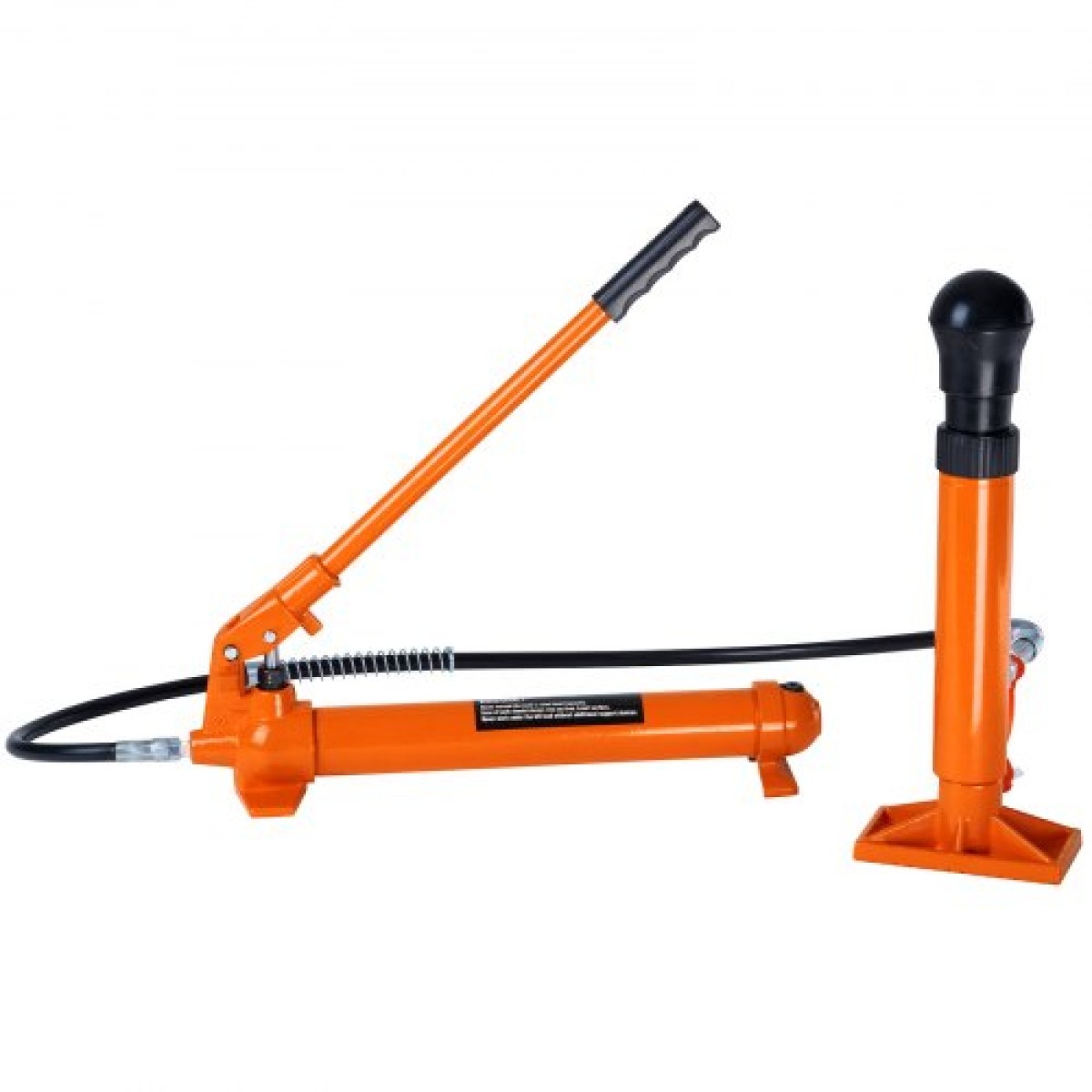 VEVOR 10 Ton Porta Power Kit, Φορητός υδραυλικός γρύλος με λάστιχο λαδιού 4,6 ft/1,4 m, κιτ επισκευής πλαισίου αυτοκινήτου με θήκη αποθήκευσης για επισκευή αυτοκινήτου, φορτηγό, αγρόκτημα