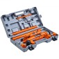 VEVOR 10 Ton Porta Power Kit, Φορητός υδραυλικός γρύλος με λάστιχο λαδιού 4,6 ft/1,4 m, κιτ επισκευής πλαισίου αυτοκινήτου με θήκη αποθήκευσης για επισκευή αυτοκινήτου, φορτηγό, αγρόκτημα