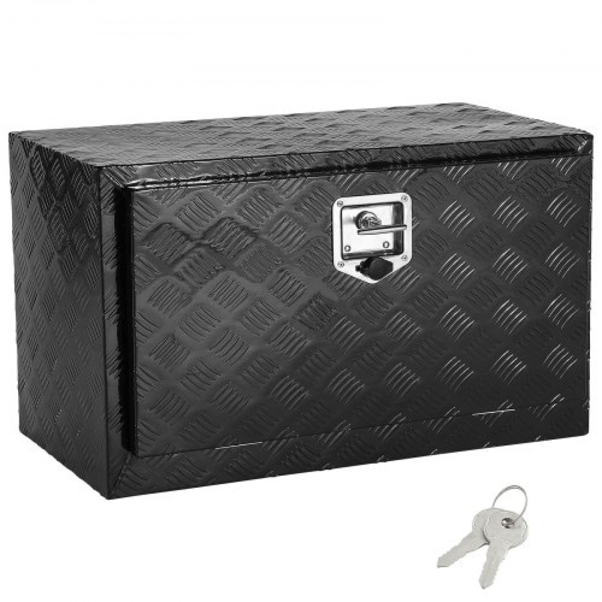 VEVOR Underbody Truck Box, 36" x 14" x 16" Pickup Storage Box, Heavy Duty Diamond Plate Tool Box με κλειδαριά και κλειδιά, Αδιάβροχο κουτί αποθήκευσης τρέιλερ με μάνταλο T-handle για φορτηγό, φορτηγό, ρυμουλκούμενο