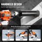 VEVOR Core Drill Machine 2,03-18 cm Dia 2600W Handheld Core Drill Rig for Mixing