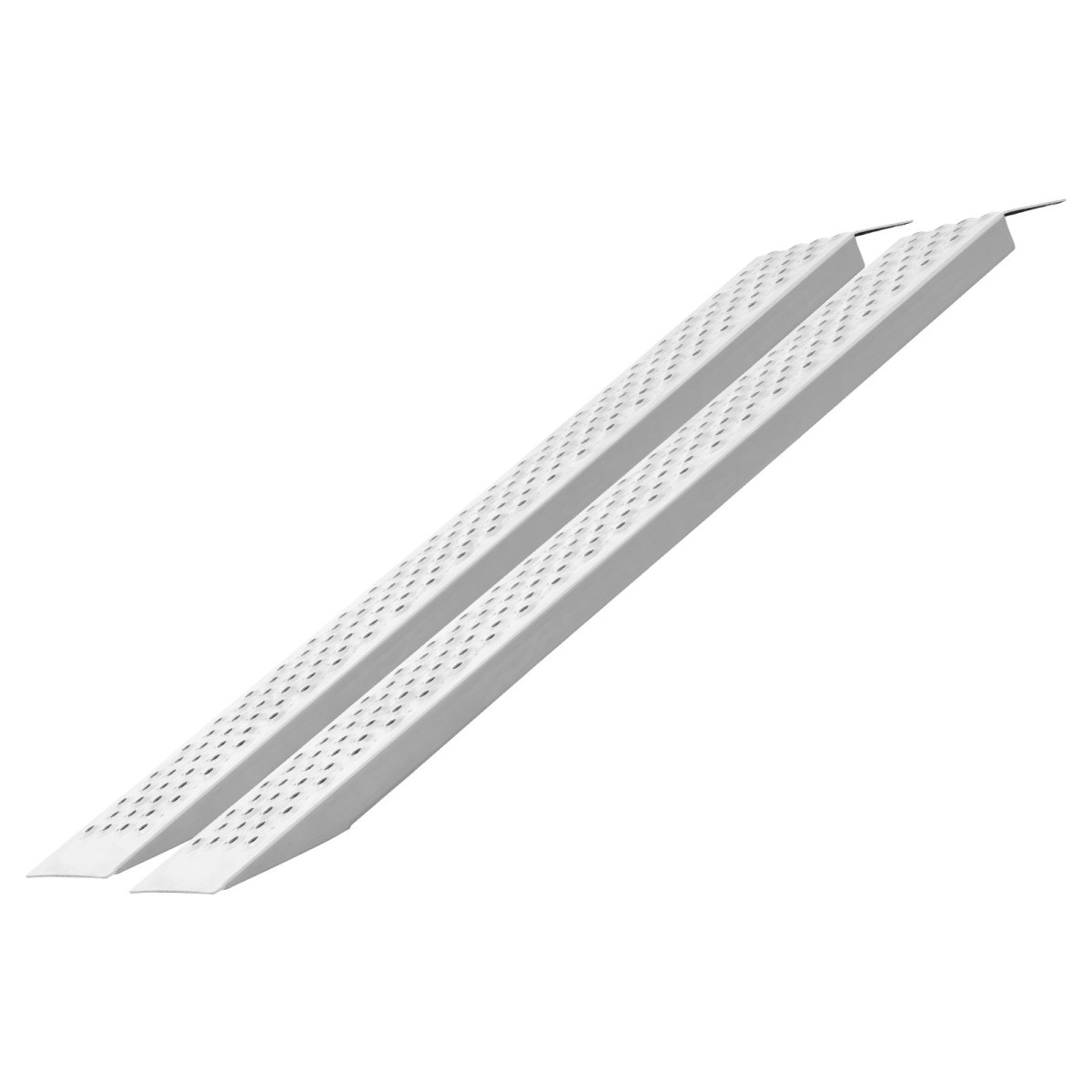 Φορητές ράμπες φόρτωσης VEVOR, 2 τεμ. 1200 x 215 mm, Σετ ράμπας υποστέγων από ανθεκτικό αλουμίνιο με αντιολισθητικές τρύπες, συμπαγής σχεδιασμός και εύκολη αποθήκευση, χωρητικότητα βάρους 399,2 kg, για ATV, τρακτέρ, χλοοκοπτικά, καρότσια