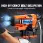 Μηχάνημα τρυπανιού VEVOR Core 2.03-30 cm Dia 3500W Diamond Core Drill Rig with Stand