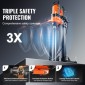 Μηχάνημα τρυπανιού VEVOR Core 2.03-30 cm Dia 3500W Diamond Core Drill Rig with Stand