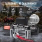 VEVOR Electric Winch Truck 6123,5 kg Ατσάλινο καλώδιο IP65 αδιάβροχο τηλεχειριστήριο
