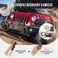 VEVOR Electric Winch Truck 6123,5 kg Ατσάλινο καλώδιο IP65 αδιάβροχο τηλεχειριστήριο