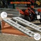 VEVOR 182,9x38,1 cm Ράμπες Αλουμινίου 2721,6 kg Χωρητικότητα ράμπες φόρτωσης 2 ΤΕΜ