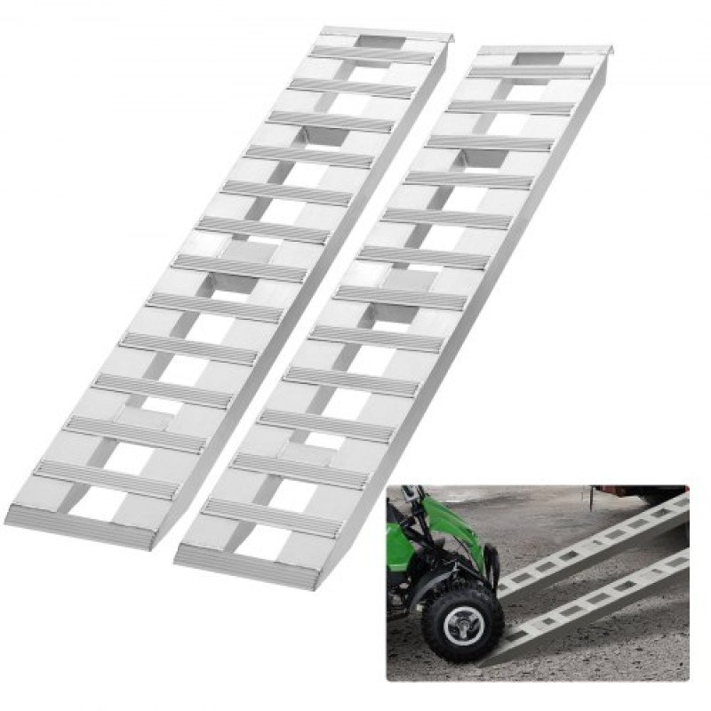 VEVOR 182,9x38,1 cm Ράμπες Αλουμινίου 2721,6 kg Χωρητικότητα ράμπες φόρτωσης 2 ΤΕΜ