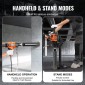 Μηχάνημα τρυπανιού VEVOR Core 2,03-16 cm Dia 2000W Handheld and Stand Core Drill Rig